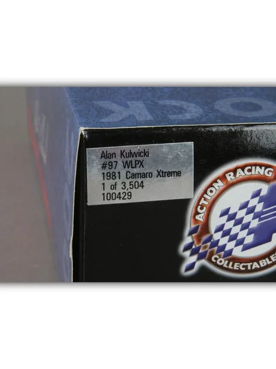 1/24 Action Alan Kulwicki 1981 #97 WLPX Camaro IROC Xtreme 1 OF 3504 With COA - Picture 3 of 7